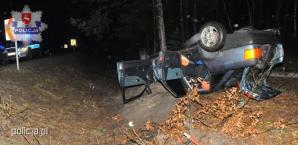 Alkohol, brawura i brak wyobraźni przyczyną wypadku audi