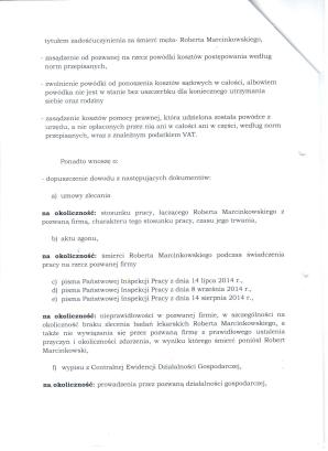 [VIDEO] 100 tys. złotych domaga się wdowa od firmy Hanny Grodzickiej za śmierć swojego męża w czasie wyjazdu do pracy w Szwecji. Sprawę nagłośniła Elżbieta Jaworowicz, a dziś w gdańskim sądzie o godzinie 11:00 rozpoczyna się kolejna rozprawa