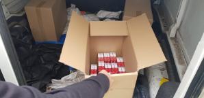 Papierosy z przemytu białoruskiego zabezpieczone po pościgu