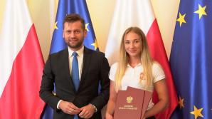 Minister Kamil Bortniczuk pogratulował medalistom Mistrzostw Europy