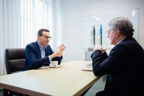 [VIDEO] Premier Mateusz Morawiecki: Polskie wysiłki zbrojeniowe, polskie donacje, przekazywanie uzbrojenia na Ukrainę - zostało bardzo docenione w Brukseli