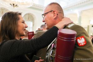 Awanse generalskie w SZ RP, SG, SOP, SW oraz SKW w Belwederze