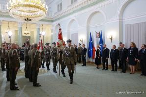 Awanse generalskie w SZ RP, SG, SOP, SW oraz SKW w Belwederze