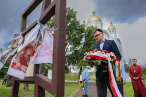 [VIDEO] Wizyta Marszałka Sejmu w Ukrainie