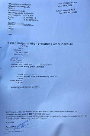 Dlaczego pracujący w Niemczech Polak Mirosław Wajda wyłudził od Anny ze Śląska 4 tys. euro? Dlaczego przez 8 lat ją zwodzi i nie oddaje pieniędzy?