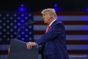 [VIDEO] Spotkanie Andrzeja Dudy z Donaldem Trumpem w Waszyngtonie