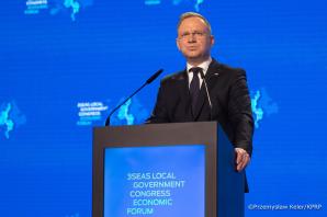 [VIDEO] Prezydent na Samorządowym Kongresie Trójmorza w Lublinie