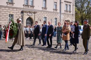 [VIDEO] Prezydent RP uczcił pamięć Ofiar Zbrodni Katyńskiej