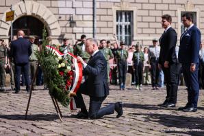 [VIDEO] Prezydent RP uczcił pamięć Ofiar Zbrodni Katyńskiej