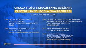 Zapowiedź Uroczystości zaprzysiężenia Prezydenta RP Karola Nawrockiego