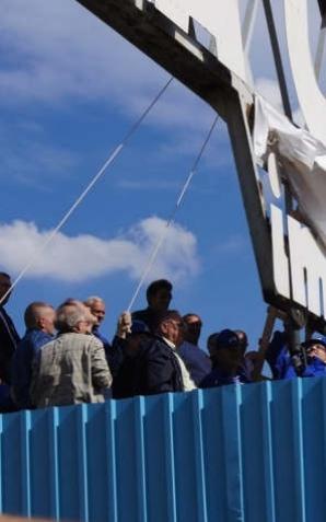 „Solidarność” usunęła imię Lenina ze Stoczni