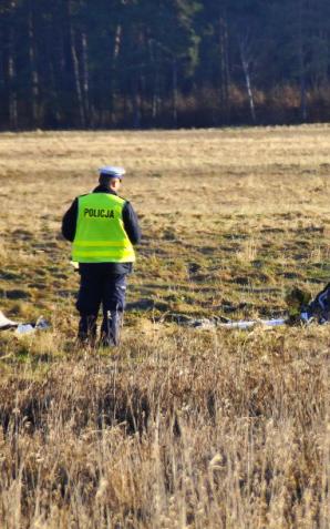 [VIDEO] Wypadek samolotu akrobacyjnego pod Koszalinem. Doświadczony pilot ciężko ranny