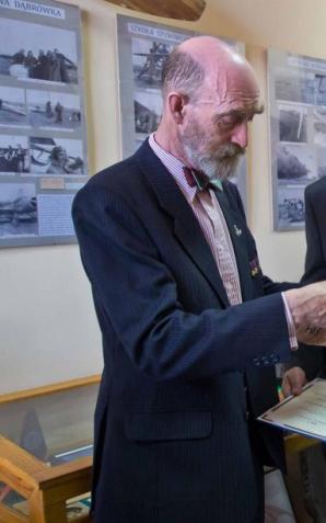 Syn polskiego asa lotnictwa z II wojny światowej odwiedził Łódź