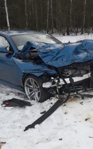 [VIDEO] Spowodował wypadek skradzionym w Niemczech samochodem