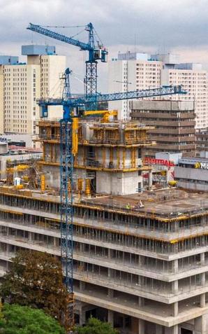 W Łodzi trwa boom w sektorze budownictwa biurowego i mieszkaniowego