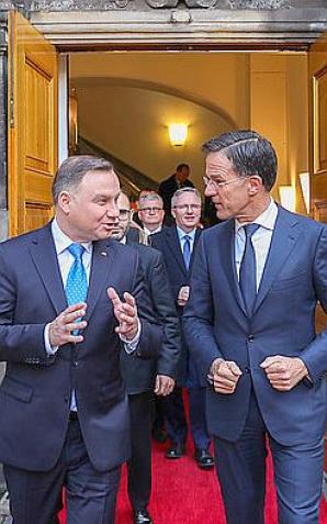 Prezydent w Holandii. Spotkania polityczne i gospodarcze