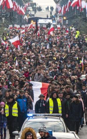 Biało-czerwona Łódź. Radosne obchody Narodowego Święta Niepodległości