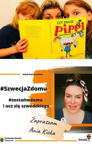 [VIDEO] #SzwecjaZDomu - kampania Ambasady Szwecji w Polsce. Ucz się języka m.in. z Pipi Langstrumpf!