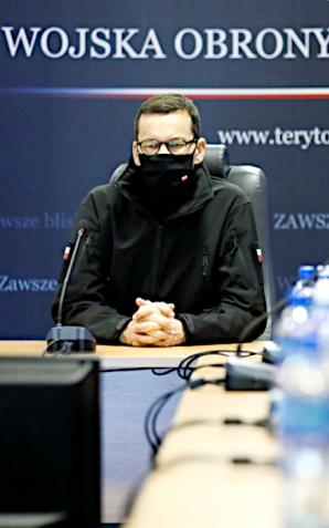 [VIDEO] Premier Mateusz Morawiecki: Dziś widzimy wyraźnie jak sprawnie zorganizowani są żołnierze Wojsk Obrony Terytorialnej