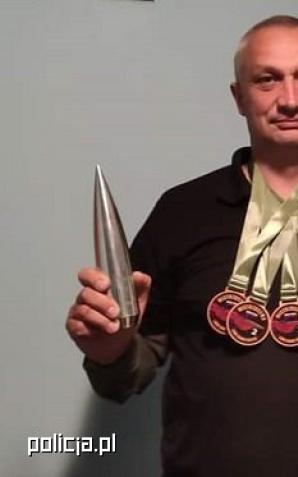 Policjant z Jawora został mistrzem polski w sportowych zawodach strzeleckich 