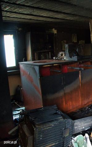 Michał Stachura policjant z Bydgoszczy stracił w pożarze wszystko. Pomóżmy!