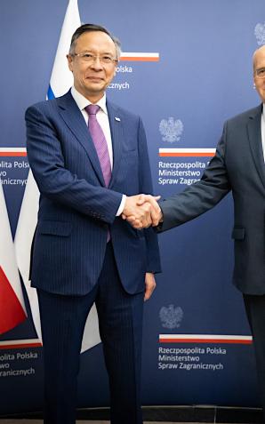 Minister Zbigniew Rau spotkał się z Wysokim Komisarzem OBWE do spraw Mniejszości Narodowych