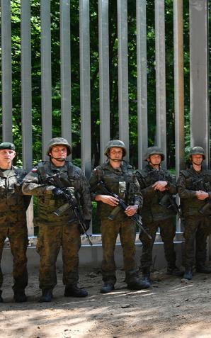 [VIDEO] Od roku Wojsko Polskie pilnuje bezpieczeństwa na granicy polsko – białoruskiej