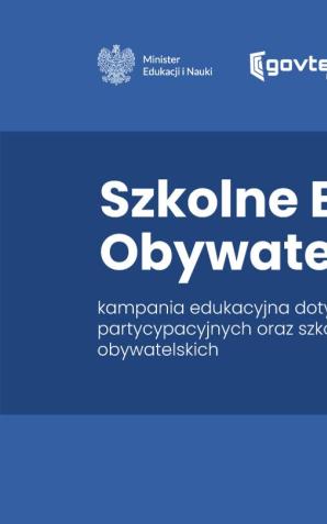 Szkolne budżety obywatelskie – kampania edukacyjna