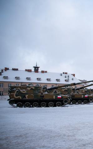 [VIDEO] Koreańskie armatohaubice K9 wzmocnią tworzoną 1 Mazurską Brygadę Artylerii