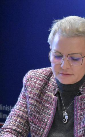 Minister Anna Moskwa o pomocy Ukrainie