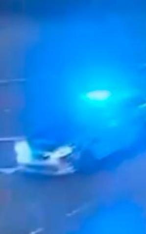 [VIDEO] Legniccy policjanci eskortowali do szpitala samochód z młodą kobietą, która wymagała pilnej pomocy medycznej.