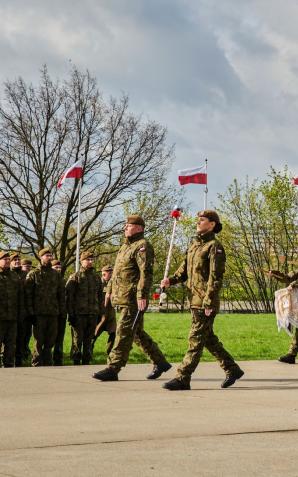 Orkiestra Reprezentacyjna WOT na Westerplatte.