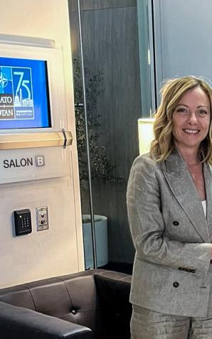  Rozmowa Prezydenta RP Andrzeja Dudy z Premier Republiki Włoskiej