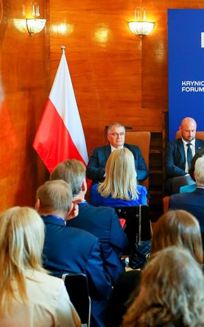 [VIDEO] Krynica Forum 2024 z udziałem Prezydenta RP
