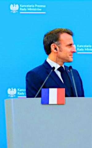 [VIDEO] Sprawiedliwy pokój dla Ukrainy – to wspólny cel Polski i Francji