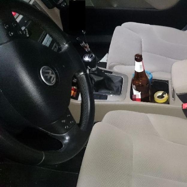 Jeden jechał wężykiem, drugi pod prąd! 