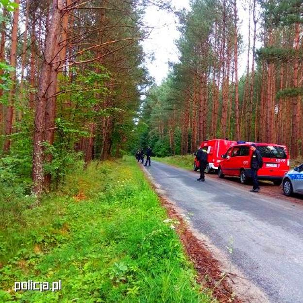 Szczęśliwy finał poszukiwań grzybiarza pod Wałczem