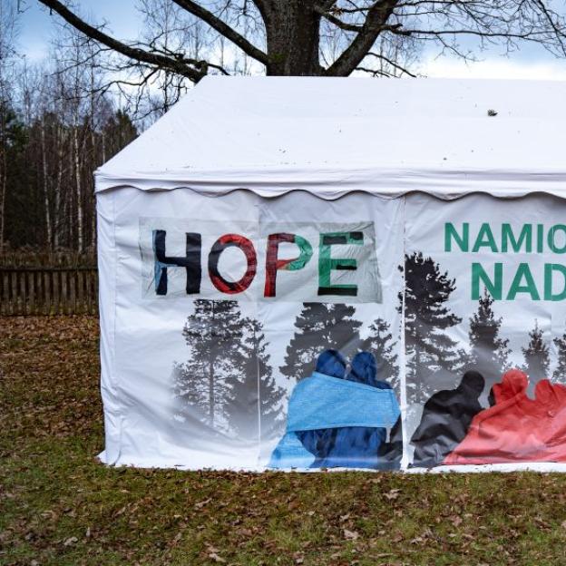 [VIDEO] Caritas rozszerza pomoc na granicy polsko-białoruskiej