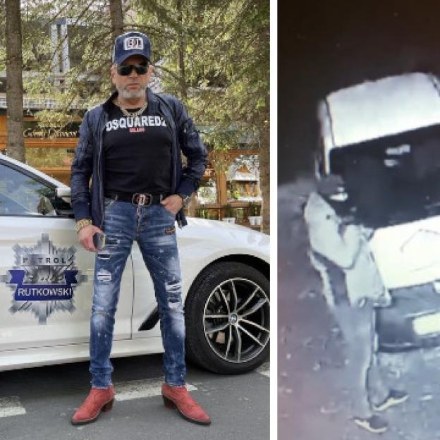 [VIDEO] Kto przebił opony i podpalił auto w Żywcu? Rutkowski wkracza do akcji!