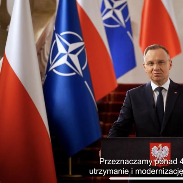 [VIDEO] Orędzie Prezydenta RP w 25-lecie Polski w NATO