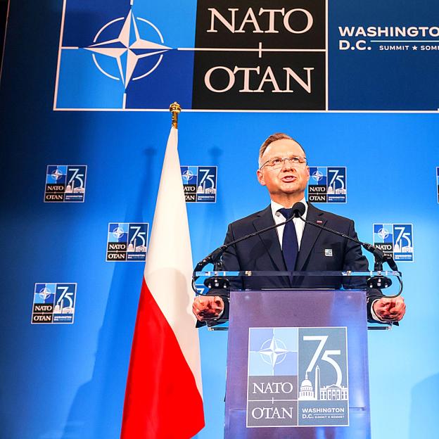 [VIDEO] Prezydent podsumował jubileuszowy Szczyt NATO w Waszyngtonie