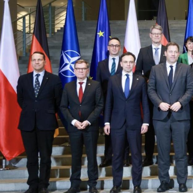 [VIDEO] premier Donald Tusk w Niemczech o współpracy i reparacjach