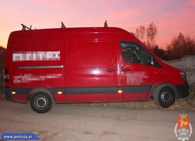 Skradziony w Niemczech mercedes odzyskany w Polsce, Ukraiński złodziej zatrzymany