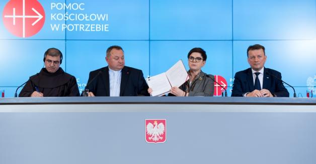 Premier Beata Szydło: Polski rząd włącza się w kościelną inicjatywę pomocy dla Syrii