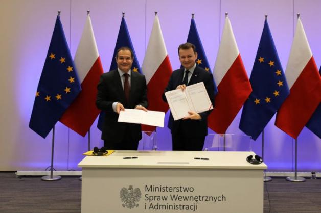 Polska i Frontex podpisały umowę w sprawie siedziby agencji w Warszawie