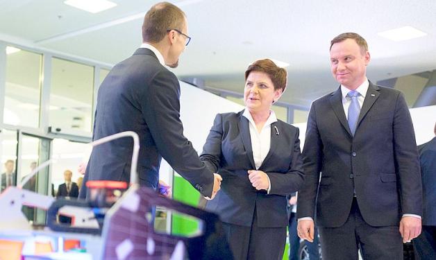 Spotkanie Prezydenta Andrzeja Dudy z Premier Beatą Szydło dotyczące polityki europejskiej