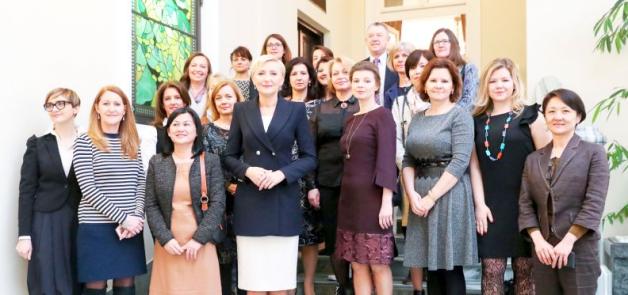 Pierwsza Dama, Agata Kornhauser-Duda spotkała się z członkami Grupy Syrena