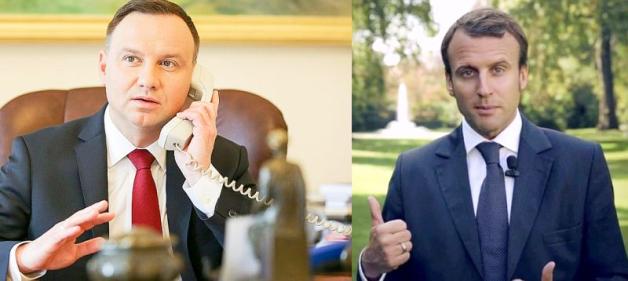 Prezydenci Polski i Francji rozmawiali o sytuacji związanej z reformą sądownictwa, modernizacją armii oraz o francuskich ofertach