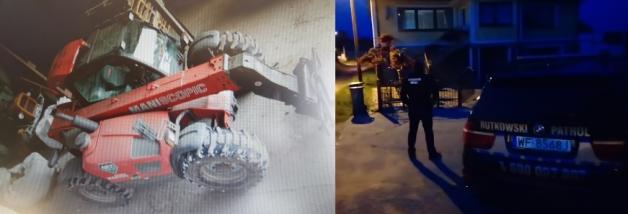 Pod Nowogardem skradziono dwie rolnicze ładowarki. Ludzie Krzysztofa Rutkowskiego w akcji