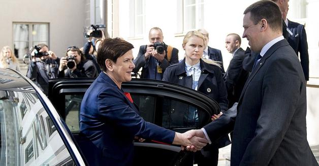 Spotkanie premier Beaty Szydło z premierem Republiki Estonii Jürim Ratasem